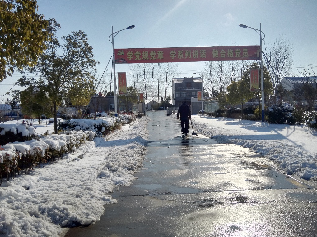 安邦電氣組織員工開(kāi)展義務(wù)清雪活動(dòng)(圖3)